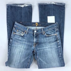 7 For All Mankind Flare Jeans 7FAM Size 29. P022